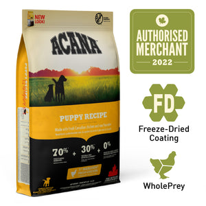 ACANA Heritage Freeze Dried Puppy Dog Dry Food