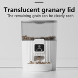 Smart Automatic Wi-Fi Pet Feeder Stainless Steel bowl 3L