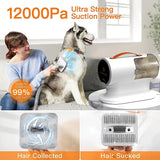 AIRROBO  Pet Grooming Vacuum Dogs Cats Hair Clipper 5 in 1 grooming kit