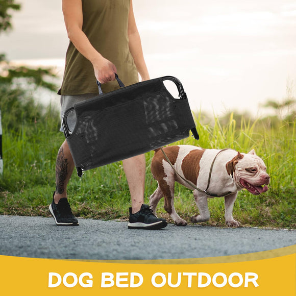 Foldable Elevated Pet  Bed With Breathable Mesh