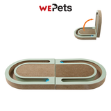 Foldable  cat scratcher board with toy [ local stocks]