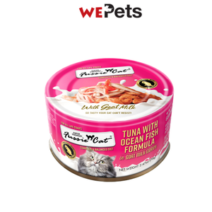 Fussie Cat Tuna with Ocean Fish Formula in Goat Milk Gravy (24 x 70g)