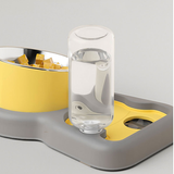 3 in 1 Pet Bowl with slow bowl and Automatic water dispenser