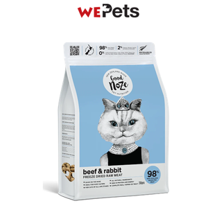 Good noze freeze-dried, Beef & Rabbit Cat Food 350g