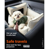 Car Pet Bed Travel Outdoor Pet Portable Durable Carrier Bag for Cats and Small/Medium Dogs