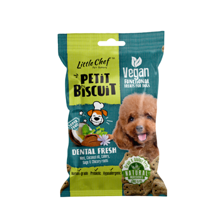 Little Chef Grain Free Petit Biscuit - Dental Fresh 100g