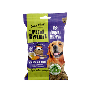 Little Chef Grain Free Petit Biscuit - Skin & Coat 100g