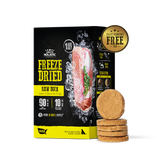Absolute Holistic Patties Duck Grain-Free Freeze-Dried Dog Food 14oz