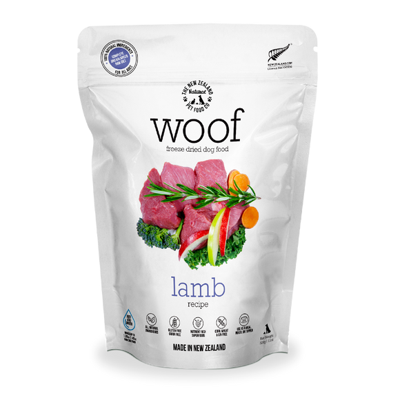 WOOF Lamb Freeze Dried Raw Dog Food 280g