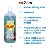 Bio Chum Stain & Odour Remover gentle for cats and dogs | Ready Stock