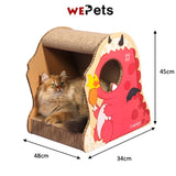 [Fire Dino] Cat Scratch Board Scratch Toy
