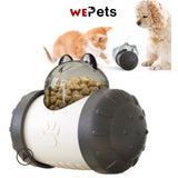 Dog Food dispenser cat tumble Toy Feeding toy