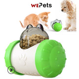 Dog Food dispenser cat tumble Toy Feeding toy