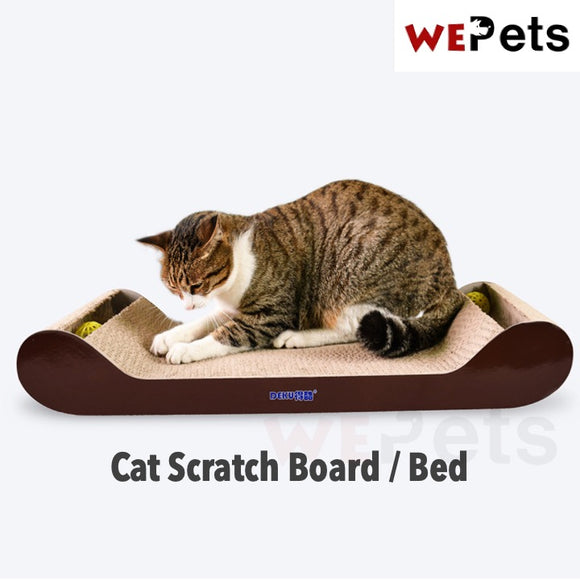 Premium Scratch Board Large Bed with Toy