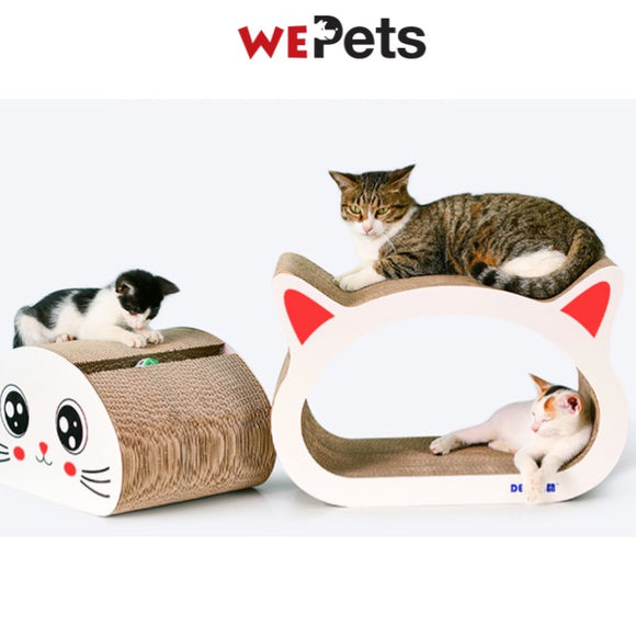 2-in-1 Big Eye cat scratch board scratcher