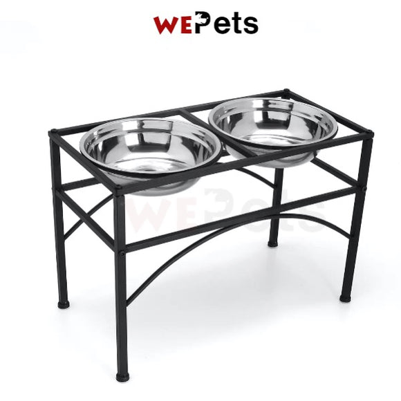 Elevated Pet Bowl Stainless Steel Feeding Bowl [Ready Stock]