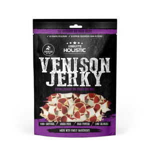 Absolute Holistic Venison Jerky (Sushi)Grain Free Dog Treats 100g