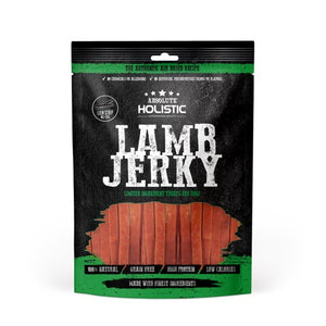 Absolute Holistic Lamb Jerky (Strip Loin) Grain Free Dog Treats 100g