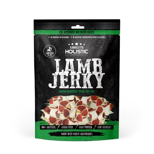 Absolute Holistic Lamb Jerky (Sushi) Grain Free Dog Treats 100g