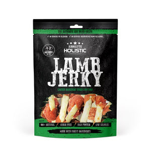 Absolute Holistic Lamb Jerky (Dumb Bell) Grain Free Dog Treats 100g
