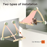 MewooFun Cat Window Perch Hammock Bed