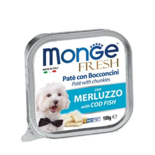 Monge Fresh Cod Fish Pate with Chunkies Tray