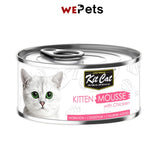 [Bundle of 24] Kit Cat Kitten Mousse Wet food 80g