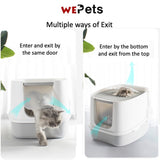 Cat Litter Box Fully enclosed [XL Size]