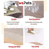 [Bundle of 2] Honey Bee Cat Scratch Board Scratcher Large Scratch Bed