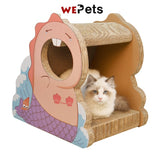 [Mermaid Design] Cat Scratch Board Scratch Toy