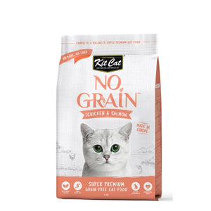 Kit Cat No Grain Dry Cat Food - Chicken & Salmon