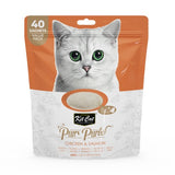 Kit Cat Pur Puree Value Pack - Chicken & Salmon (Hairball)  40s