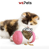 Dog Food dispenser cat tumble Toy Feeding toy