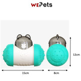 Dog Food dispenser cat tumble Toy Feeding toy