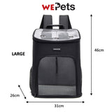 Pet Carrier Backpack for cats, dogs and small animals (Large)