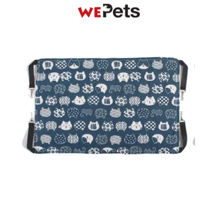 Cat Cage Hammock/ Reversible Breathable with Adjustable Straps and Metal Hooks Hammock Cat Bed