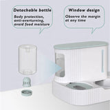 Dog and Cat storage feeder and water dispenser - Pink