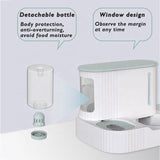 Dog and Cat storage feeder and water dispenser - Grey