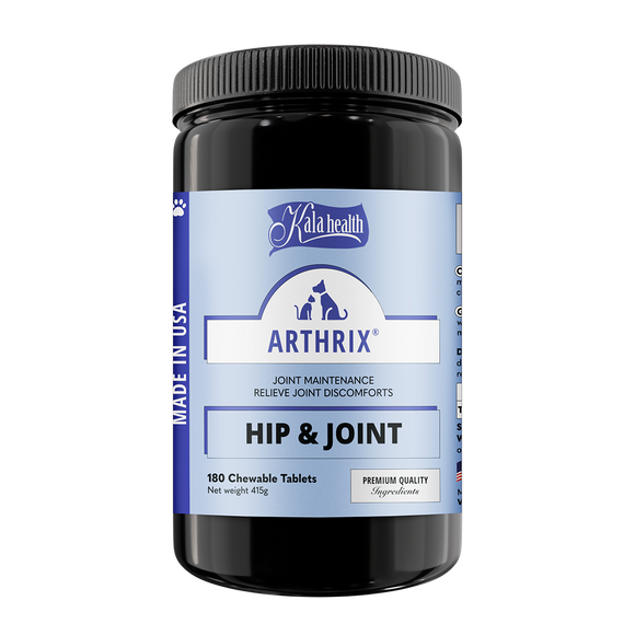Kala Health Arthrix  180 tabs  Pet Supplement for Hip & Joint /Dog & Cat