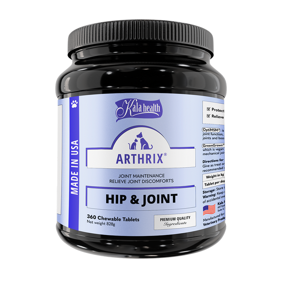 Kala Health Arthrix  360 tabs  Pet Supplement for Hip & Joint /Dog & Cat
