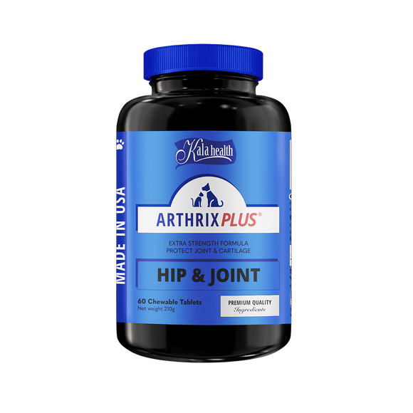Kala Health Arthrix Plus  60 Tabs  Pet Supplement for Hip & Joint  for Dog & Cat