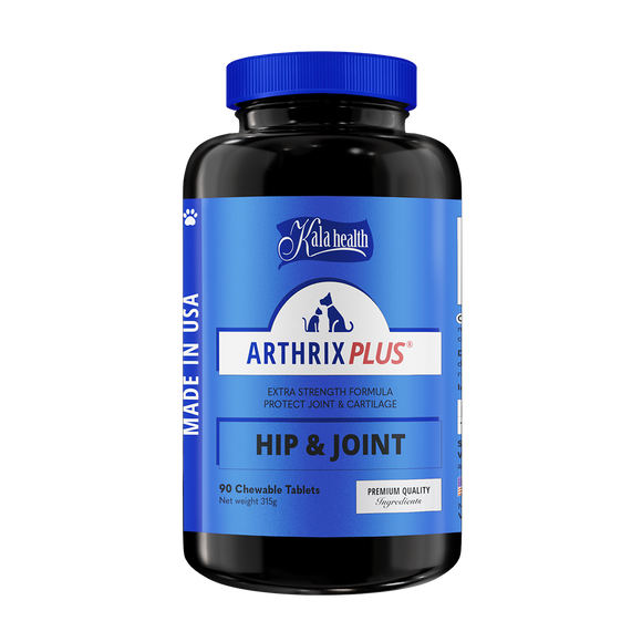 Kala Health Arthrix Plus  90 Tabs  Pet Supplement for Hip & Joint  for Dog & Cat