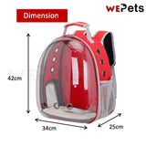 Transparent Back pack Travel Outdoor Pet Carrier