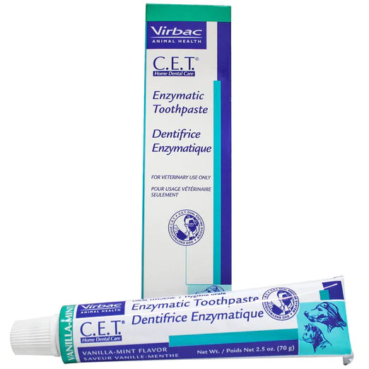 Virbac C.E.T. Enzymatic Toothpaste - Vanilla Mint 70g
